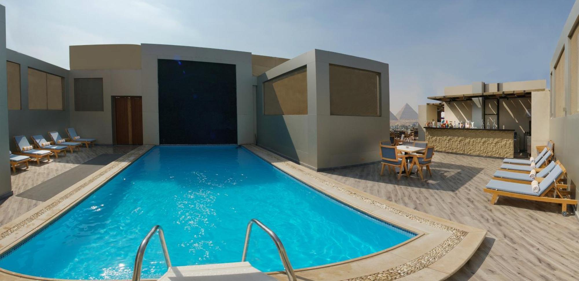 Stay Inn Pyramids Hotel Al Kawm al Akhdar Dış mekan fotoğraf